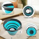 Mini-wasmachine, opvouwbare, draagbare campingwasmachine - 10L - Afbeelding 3