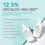 APLB Glutathione Niacinamide Bodylotion | LIPO GLUTA NIAC CEN™ 12,5% - 300ml - Afbeelding 3