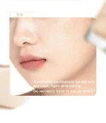 Judydoll Oil Control Liquid Foundation Zachte vochtinbrengende concealer Waterdicht Transpiratie Lichtgewicht voor langdurige gezichtsmake-up - Afbeelding 4