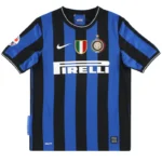 2009-10 Inter Milan Nike Home Shirt Eto'o #9 L.Boys - Maat L - Afbeelding 2