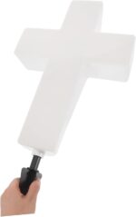 Witte Kruis Met Led Verlichting - Afbeelding 7