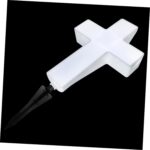 Witte Kruis Met Led Verlichting - Afbeelding 9