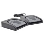 Draadloze Bluetooth USB dubbele voetpedaal