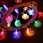 Led Lichtketting Voor Moslim Ramadan Decoratie 20 Leds 3 m Eid Mubarak Decoratie Ster Maan Decoratieve Lamp Decoraties Voor Thuis Tuin Verjaardag Feest - Afbeelding 4