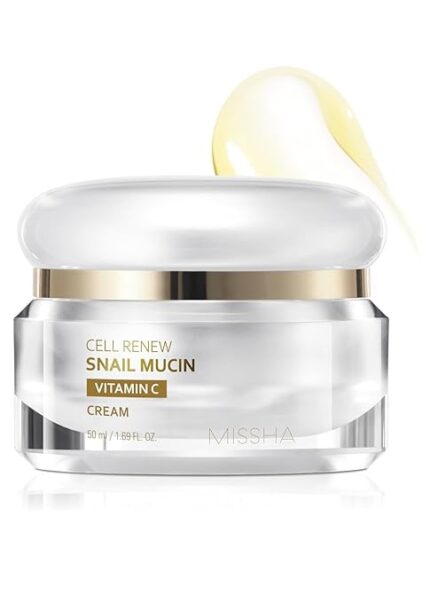 MISSHA Cell Renew Snail Mucin Vitamin C Cream - 50ml