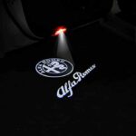 2 stuks logo deurverlichting, voor Alfa Romeo