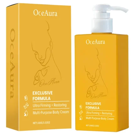 OceAura Luxelift Verbeterende Crème Verstevigende Huidlotion voor Vrouwen en Lichaam met Collageen - 100g