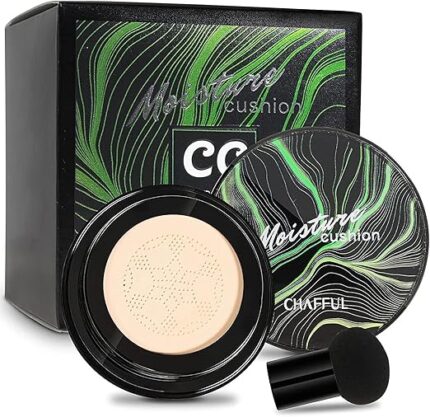 CC Cream Air Cushion, Foundation met paddenstoelvormige applicator