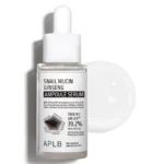APLB set van 2 Snail Mucin Ginseng Ampoule Serum - 40ml