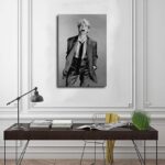 David Bowie Canvas Poster (ingelijst)- 50 x 75 cm - Afbeelding 2