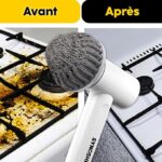 Synoshi kegelvormige borstels (2 stuks) voor elektrische borstel - Afbeelding 3