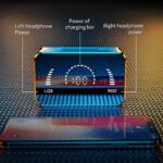 PowerBeats - Oordoppen & Powerbank - 2 in 1 - 3500mah - Bluetooth 5.0 - Vingerprint Touch - Universeel - Zwart - Afbeelding 3