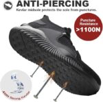 Veiligheidsschoenen Werkschoenen Heren & Dames - maat 39 - Afbeelding 3