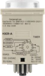 H3CR Multifunctionele Timer Relais 48x48mm - H3CR8096C - E3WPQ - Afbeelding 4