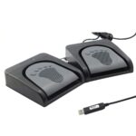Draadloze Bluetooth USB dubbele voetpedaal - Afbeelding 6