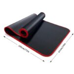 Yoga mat 10mm dik met antislip 183cmx61cm - Afbeelding 2