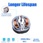 8W 220V 6inch Afzuigventilator Geluidsarme ventilator Keuken Badkamer Slaapkamer Wc Muur Stille Extractor Afzuigventilator - Afbeelding 4