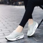 Solshine Walkmaxx Air 562 dames platform sneakers van mesh - maat 39 - Afbeelding 4