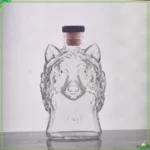 Wolf hoofdvormige wijn whisky -karaf - Afbeelding 2