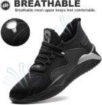 Veiligheidsschoenen Werkschoenen Heren & Dames - maat 39 - Afbeelding 4