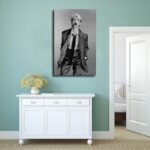 David Bowie Canvas Poster (ingelijst)- 50 x 75 cm - Afbeelding 3