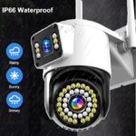 Bewakingscamera voor buiten, 4K 8MP IP-camera Dual Lens - Afbeelding 5