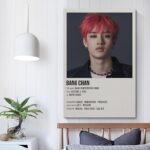 Poster Canvas van Stray Kids-lid Bang Chan - 60 x 90 cm - Afbeelding 5