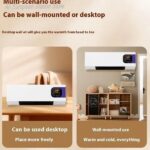 Sensova Keramische Wandverwarming 2000W - Wit- Elektrische Kachel - Afbeelding 4