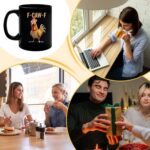 F-CAW-F Grappige Kip Humor Ceramic Cup - Afbeelding 6