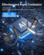 Real-Time AI Translation Earbuds - kleur wit - Afbeelding 2