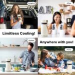 Draagbare Airco luchtkoeler met koelribben - Afbeelding 9