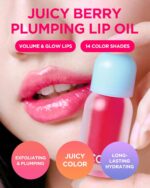 TOCOBO Juicy Berry Plumping Lip Oil 01 Chill Red - Afbeelding 2
