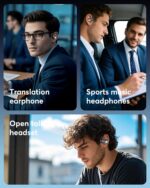 Real-Time AI Translation Earbuds - kleur wit - Afbeelding 4