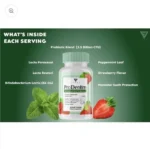 Prodentim kauwtabletten voor tandvlees en tanden, orale probiotica, aardbei (30 stuks) - Afbeelding 3