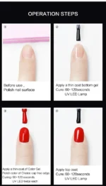 NAILCO 15ml  nagellak Top Coat - Afbeelding 3