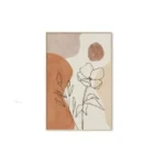 Abstracte bloem - schilderij - Artframe 80x120 cm - Afbeelding 3