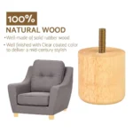 5 cm Massief houten Meubelpoten, 4 stuks