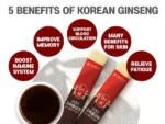 BOTO Korean Red Ginseng Extract Pure Stick Gold - 30 sticks - Afbeelding 2