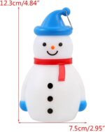 Kerst LED Opknoping Licht Kleine Nachtlamp Sneeuwpop - Afbeelding 4