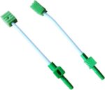 Mond Swabs Wegwerp Orale Schoon Swabs Orale Schoon Borstel Sputum Schoon Stok - 50stuks