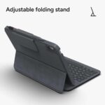 ZAGG Slim Book Go QWERTY Duits Bluetooth toetsenbord - tablethoes - Zwart - Afbeelding 3