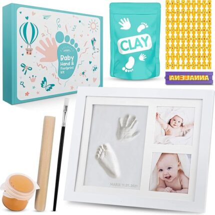 Babyfotolijst Set - Baby Hand en Footprint Kit