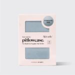 Kitsch Satin Pillowcase - Haze Blue - Satijnen Kussensloop - Haar- & Huidvriendelijk - Luxe Slaapcomfort - Afbeelding 4