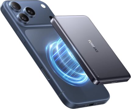 TORRAS MiniMag Power Bank,Ultra-Slim 10,000mAh