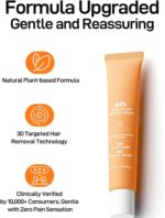 Ontharingscrème voor het gezicht, snelle en pijnloze ontharing voor wenkbrauwen, bovenlip en kin, 20 g - Afbeelding 6