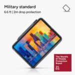 ZAGG Slim Book Go QWERTY Duits Bluetooth toetsenbord - tablethoes - Zwart - Afbeelding 5