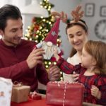 Kerstkabouter Pluche kerst gnome - wit/rood/grijs - H40 - decoratie pop - dwerg/kabouter - 28cm - Afbeelding 2