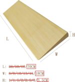 Houten Drempelhulp voor Rolstoel en Scooter - Draagbaar en Antislip - Afbeelding 3