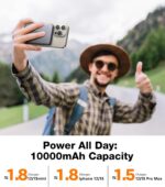 TORRAS MiniMag Power Bank,Ultra-Slim 10,000mAh - Afbeelding 8