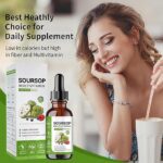 Vloeibare soursop | soursopgraviola-bladextractdruppels, biologische soursopmultivitaminedruppels voor celondersteuning, immuunsysteem en ontspanning - Afbeelding 6